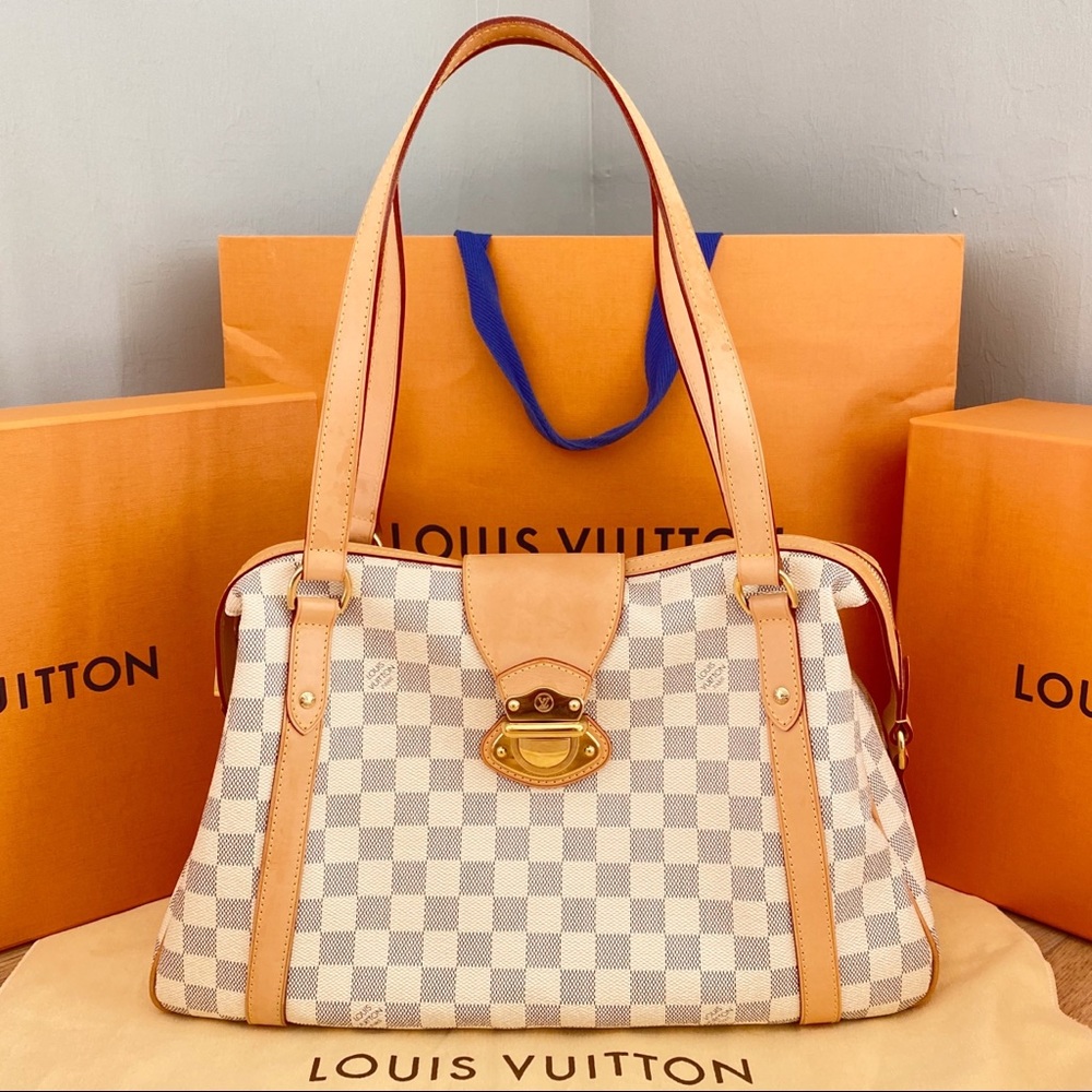💎✨STRESA✨💎 Louis Vuitton Damier Azur Bag Auth!
